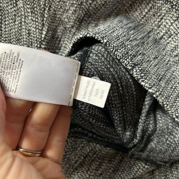 Athleta Leggings Medium Black White Delancey Textured Moto Tight Leggings - Picture 12 of 12